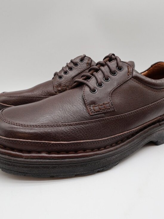 Hush Puppies Summit Persimmon Mens 8.5 Brown Leather Casual Oxfords main image 6